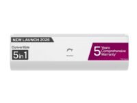 Godrej 1.5 Ton 5 Star New Star rated 5 Years Comprehensive Warranty AI powered 5-In-1 Convertible Cooling Inverter Split AC (Copper, Heavy Duty Cooling at 52 °C, AC 1.5T EC HIC 18J5TG WA, White)