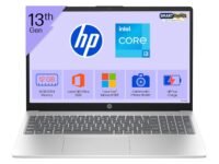 HP 15 Smartchoice, 13th Gen Intel Core i3-1315U (12GB DDR4, 512GB SSD) FHD, Anti-Glare, Micro-Edge, 15.6''/39.6cm, Win11, M365(1yr)*Office24, Silver, 1.59kg, fd0573TU, FHD Camera w/Shutter Laptop