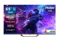 Haier H6E Series 165cm (65) 4K QLED Ultra HD Smart LED Google TV 65H6E