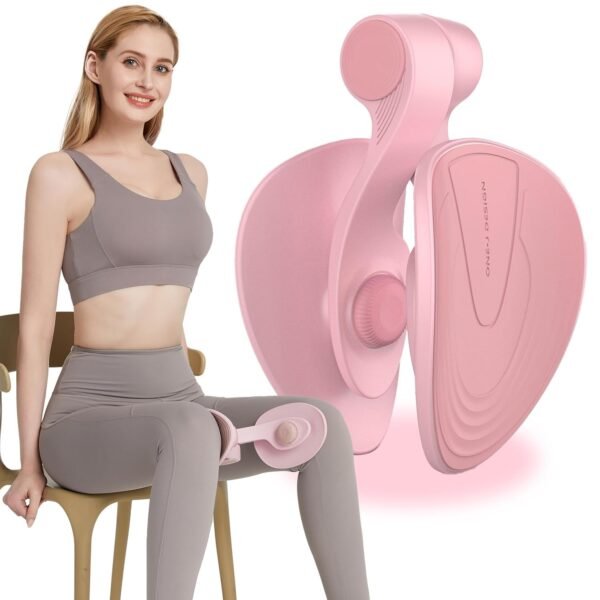 Hip & Pelvis Trainer | Thigh Master and Inner Thigh Exercise Equipment | Pelvic Floor Exerciser Device | Training Tool | for Home, Gym, Fitness, Workout, Stretcher |(Multicolour)