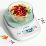 HomeBasic Digital Kitchen Weighing Scale 5kg | Food Weighing Machine, Weight Scale for Food, 1g Accuracy, Multi-Units (g/oz/lb/ml), Tare Function, Waterproof Platform for Cooking, Baking & Diet (GRN)