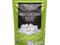 Honestly Organic Dried Coconut Slices / Khopra / Coconut Chips / Coconut Meat / Naariyal Slices - (100% Pure & Natural) (100g) Packed in Eco Friendly Paper Pouch