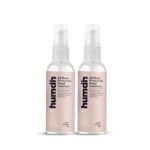 JustHuman 24 Hour Protection Hand Sanitizer Spray- 99.99% Effective Against Germs -70% Alcohol,Made With Usa Technology, Protective Bionic Shield, Skin Friendly And Safe For Kids (Pack Of 2, 50 Ml)