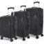KAMILIANT by American Tourister Savvy|Trolley Bag Set of 3 (55+70+80 cms) for Travel| Hard Case Polypropylene (PP) Suitcase|360° 8-Wheel Spinner Luggage Trolley|Combination Lock|Black