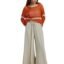 KOTTY Women's Wide-Leg Trouser|Palazzo Pants|High Waist Flowy Trousers with Drawstring|Lightweight Casual & Travel Wear|Women Trousers Pants