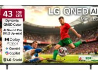 LG 164 cms (65 inches) QNED82 AI Series 4K Ultra HD Smart webOS IPS QNED Mini LED TV 65QNED82BLA