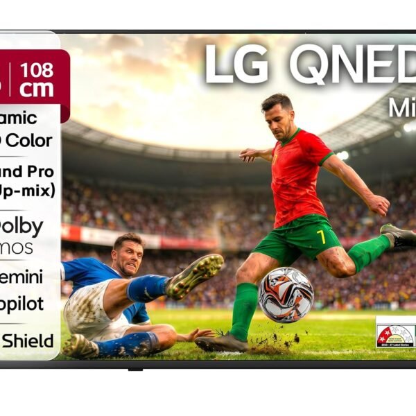 LG 164 cms (65 inches) QNED82 AI Series 4K Ultra HD Smart webOS IPS QNED Mini LED TV 65QNED82BLA