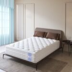 LOOM & NEEDLES 72x48x8 Inches Double Size Mattress | Reactive Dual Comfort Pocket Spring Mattress | 5 Zoned 7 Layer Orthopedic Medium Firm Bed Mattresses | HD Memory Gel Foam Gadda | Spring Mattress