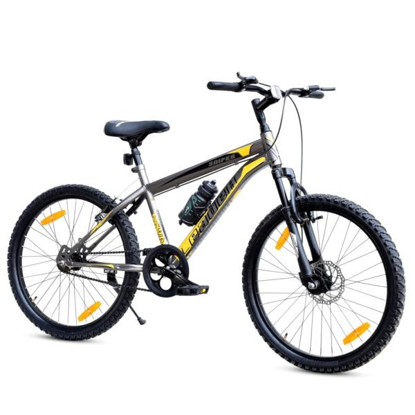 Leader-24T-MTB-CYCLE (Single Speed, Grey)