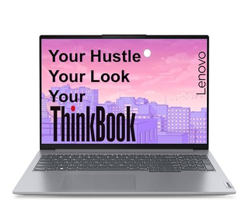 Lenovo ThinkBook 16 AMD Ryzen 7 7735HS (16GB RAM/512GB SSD/Win 11 Home/Office 2024/Backlit Keyboard/Fingerprint) + Kaspersky Plus 1 Device 1 Year (Physical Pack)