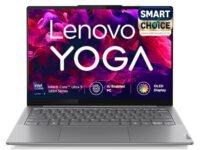 Lenovo Yoga Slim 7 Intel Core Ultra 9 185H 14"(35.5cm) WUXGA-OLED Laptop (32GB RAM/1TB SSD/AI PC/Windows 11/Microsoft 365 Basic + Office Home 2024/1Yr ADP Free/Grey/1.39Kg), 83CV00B3IN