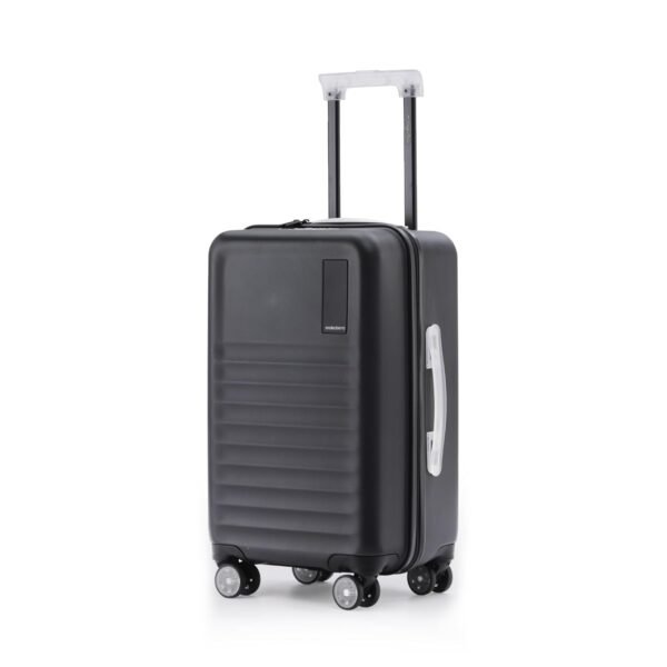 MOKOBARA The Aisle Trunk Luggage | 55 Cms Polycarbonate Shell, YKK Zippers, TSA-Approved Lock & Silent Ninja Wheels Travel Suitcase (Cabin, Money Moves)