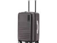 MOKOBARA The Aisle Trunk Luggage | 56 Cms Polycarbonate Shell, YKK Zippers, TSA-Approved Lock & Silent Ninja Wheels Travel Suitcase (Cabin, Cool Beans)
