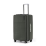 MOKOBARA The Aisle Trunk Luggage | 77 Cms Polycarbonate Shell, YKK Zippers, TSA-Approved Lock & Silent Ninja Wheels Travel Suitcase (Check-in Large, Homegrown)
