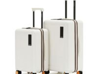 MOKOBARA The Transit Luggage Poly-Carbonate Hard Sided 8 Spinner Silent Ninja Wheels (Still Loading Brownray (Limited Edition),Set of 2) Trolley Small & Medium