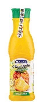 Mala's, Whole Crush 750ml, Pineapple, 1 count