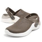 Men EVA Clogs with Adjustable Back Strap | Lightweight Cushioned Footbed | Anti-Slip Sole | Everyday Wear Indoor & Outdoor Sandals for Men