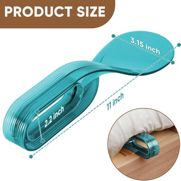 NITSR 2 in 1 Mattress Lifter Stand & New Bed Sheet Tucker Tool Pack of 2, Durable & Efficient/Ergonomic Handle/Relieves Back Pain/Easy Bed Making Tool Can Tuck Sheets/Holds Mattress Wedge Elevator