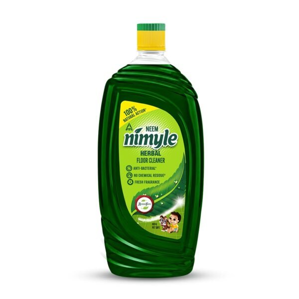 Nimyle Floor Cleaner Herbal 1.8L| Power of Neem| 99.9% Anti-Bacterial Protection|100% Natural Action| Family Pack|Safe for Kids & Pets|Try Nimeasy & Nimwash|Recommended by WNO| Certified by Green Pro