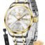 OLEVS Watches for Men Fashion Diamond Analog Quartz Men's Easy Reader Watch Stainsteel Steel Date Waterproof Luminous Business Watch