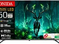 ONIDA 127 cm (50 inchs) Nexg Series 4K Ultra HD Smart QLED Mini LED Google TV MZ50MIN