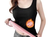 PALAY® Thermal Tank Top Womens Fleece Lined Underwear Tops Undershirt for Women Cotton Cami Warm Base Layer Vest Scoop Neck