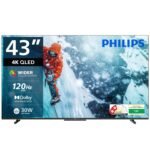 Philips 109 cm (43 inches) 8100 Series 4K Ultra HD Smart QLED Google TV 43PQT8100/94