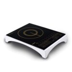 Philips Viva Collection Hd4938/01 2100-Watt Glass Induction Cooktop | Fast Gas-Free Cooking | No LPG Required With Sensor Touch & Full Crystal Glass (Black)