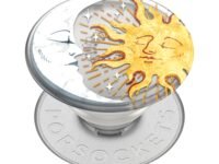 PopSockets Phone Grip with Expanding Kickstand, Adhesive Grip - Sun and Moon