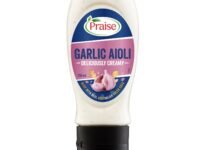 Praise Creamy Garlic Aioli Salad Dressing 250 ml - Rich & Smooth Dip/Dressing