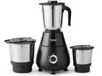 Prestige Apex 500 Watt Mixer Grinder with 3 Stainless Steel Jars | Super Efficient SS Blades | Black | 2Y Warranty | ISI Certified