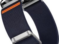 Printme 22mm Nylon Stretchable Watch Strap for Smartwatch, Elastic Loop Belt for Boat, Fire-Boltt, Noise, Fastrack, Amazfit, Samsung Galaxy Watch, Adjustable Breathable Sports Band