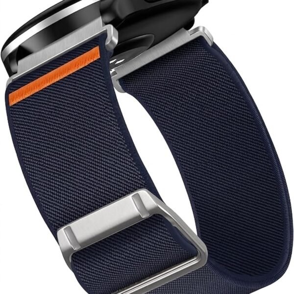 Printme 22mm Nylon Stretchable Watch Strap for Smartwatch, Elastic Loop Belt for Boat, Fire-Boltt, Noise, Fastrack, Amazfit, Samsung Galaxy Watch, Adjustable Breathable Sports Band