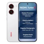 REDMI Turbo 5 (12GB + 256GB) Turbo White | Dimensity 8500 Ultra | Mega 7540mAh Battery | 100W HyperCharge | Compact 16.75cm(6.59) 120Hz AMOLED Screen | 50MP Sony OIS Camera | Upto 60% Assured Buyback