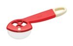 RITU Premium Pizza Cutter with Smooth Rolling Blade | Ideal for Cutting Pizza, Sandwich, Breads, Burger, Paratha | Multipurpose Rotating Slicer with Strong Handle | Color May Vary