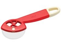 RITU Premium Pizza Cutter with Smooth Rolling Blade | Ideal for Cutting Pizza, Sandwich, Breads, Burger, Paratha | Multipurpose Rotating Slicer with Strong Handle | Color May Vary