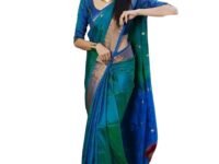 SGF11- Women's Kanjivaram Woven Soft Silk Saree With Blouse Piece