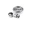 S.Han Stainless Steel Cookie Cutter Ring Molds for Cooking,10 Piece Round Cookie Cutter Set, Donut Cutter Set, Stainless Steel Circle Fondant Molds Co