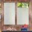 SUNBIRD Windows Glass Fim Glass & Doors, Self Static Cling Frosting Decorative Window Stickers Window Tinting for Home Bathroom (20 X 48 Inch, Frosted)