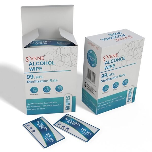 S'VENE Germ Protects Disinfectant Wipes for Multipurpose use Skin & Surfaces Pack of 50 large wipes |Each wipes are individual packed| Kills 99.9% Bacteria and Germs