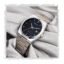 SWADESI STUFF Stainless Steel Date Display Mens Wrist Analogue Watch, Dial-Color:Multicolour, Band Color:Silver