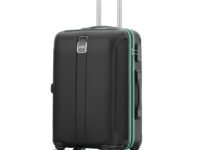 Safari Medium Thorium Neo 8 Wheels 66 Cm Check-in Trolley Bag Hard Case Polycarbonate 360 Degree Wheeling System Luggage, Trolley Bags for Travel, Suitcase for Travel, Black