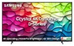 Samsung 138 cm (55 inches) D Series Brighter Crystal 4K Dynamic Ultra HD Smart LED TV UA55DUE80AKLXL (Titan Gray)
