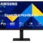 Samsung 24"(60.5 cm) Flat IPS Monitor|IPS Panel|FHD 1920 x 1080|100 Hz|New Super Slim Design|Ports-HDMI,VGA|Tilt Stand Feature -2˚ to 21˚|Game Mode|Eye Saver Mode|Wall Mountable|LS24D300GAWXXL|Black