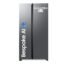 Samsung 653 L, 3 Star, Frost Free, Double Door, Convertible 5-in-1 Digital Inverter, Side By Side AI Enabled Smart Refrigerator with WiFi (RS76CG8003S9HL, Silver, Refined Inox)
