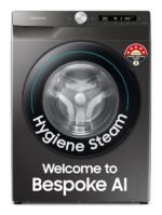 Samsung 7 kg, 5 Star, AI Control, Wi-Fi, Digital Inverter, Motor, Fully-Automatic Front Load Washing Machine (WW70T502NAN1TL, Hygiene Steam, Inox)