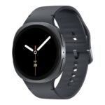 Samsung Galaxy Watch8 (44mm, Bluetooth, Graphite) with 3nm Processor | Dual GPS | Sapphire Glass & Armor Aluminum | 5ATM & IP68 | BP, ECG, IHRN & Vascular Load Monitoring | Anti-oxidant Index