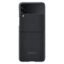 Samsung Galaxy Z Flip 3 Phone Case, Aramid Protective Cover, Heavy Duty, Shockproof Smartphone Protector, Us Version For Phone, Black (Ef-Xf711Sbegus)