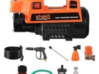 Shakti Technology S3 High Pressure Car Washer Machine 1800 Watts and Pressure 120 Bar for Cleaning Car, Bike & Home (S3)