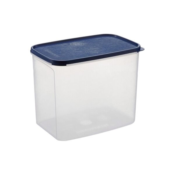 Signoraware Modular BPA Free Plastic Square Container | Dishwasher safe | Airtight & Leakproof | Kitchen & Pantry Storage | Ideal for Atta, Rice & Sugar Storage | Multipurpose (ModBlue | 9 Ltr)